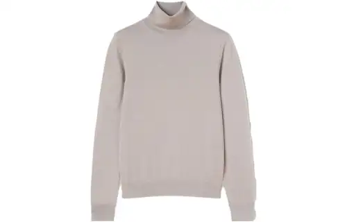 Loro Piana Neo Piuma Turtleneck Sweater Women's Gray