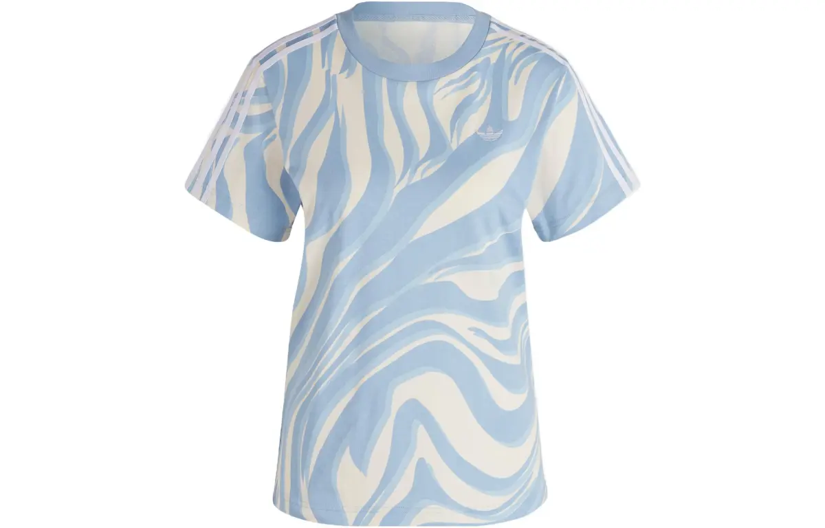 Adidas Regular T Shirt Women's Sky Blue