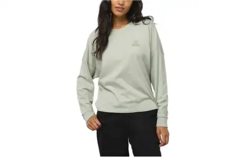 Vans T Shirts Women's Gray Green Crew Neck Moderate Other