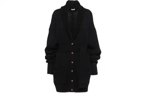 MIU MIU FW21 Fitted Sweater Women's Black