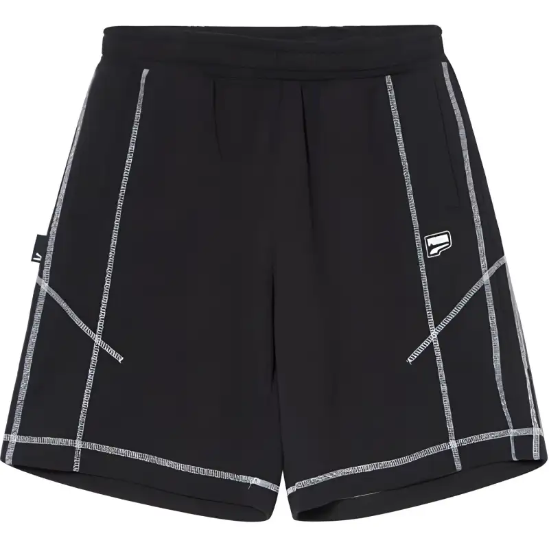 PUMA Casual Shorts Men's Black Moderate