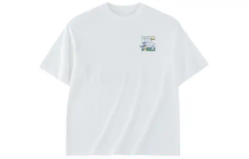 ANTA Life Collection T Shirts Women's White Crew Neck Moderate Straight Fit