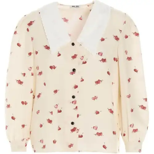 MIU MIU SS21 Shirt Women's Beige