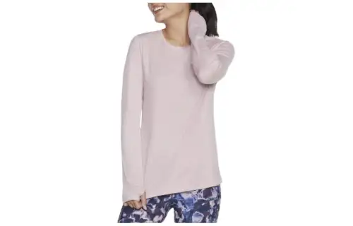 Skechers GO DRI Swift LS T Shirt Women's Pink