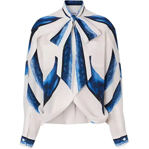 Burberry Shirt Women's Light Blue