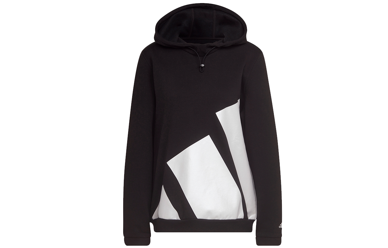 Женское худи adidas Logo (черное)