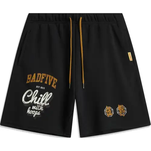 Li Ning Basketball Collection Casual Shorts Men's Black
