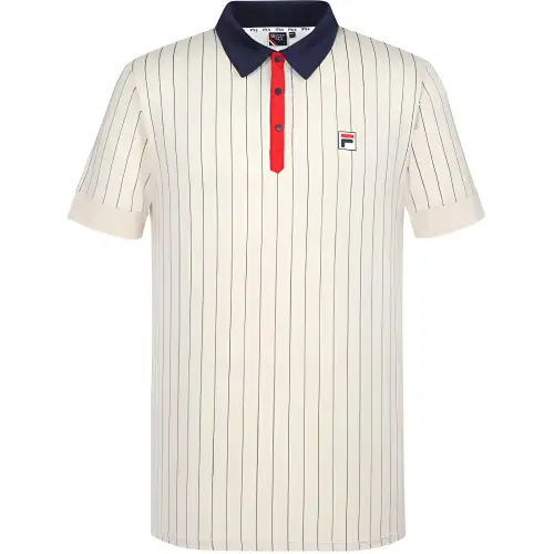 FILA BB Polo Carati Tennis Top Men's Cream