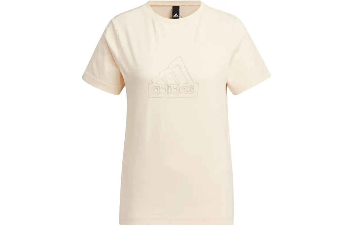 Adidas T Shirt Women's Sandy Brown