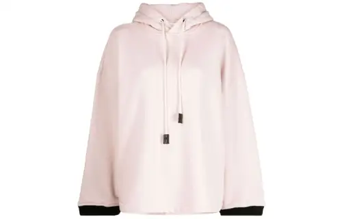PALM ANGELS Sweatshirts Women's Dusty Pink Hooded Moderate Regular