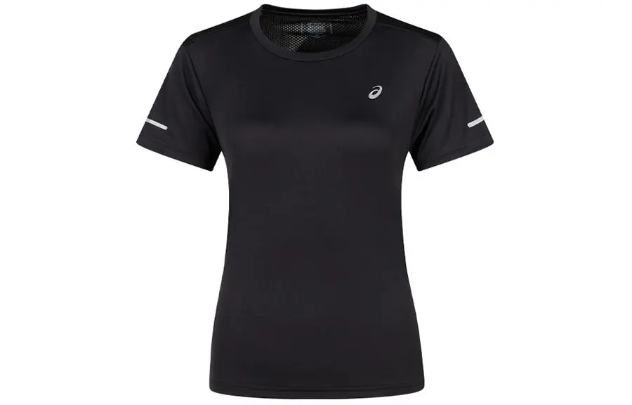 ASICS T-Shirts Women's Black Crew Neck Moderate Other