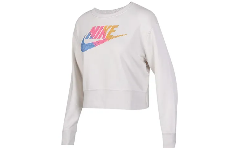 Nike Sweatshirt Women's Phantom Gray White