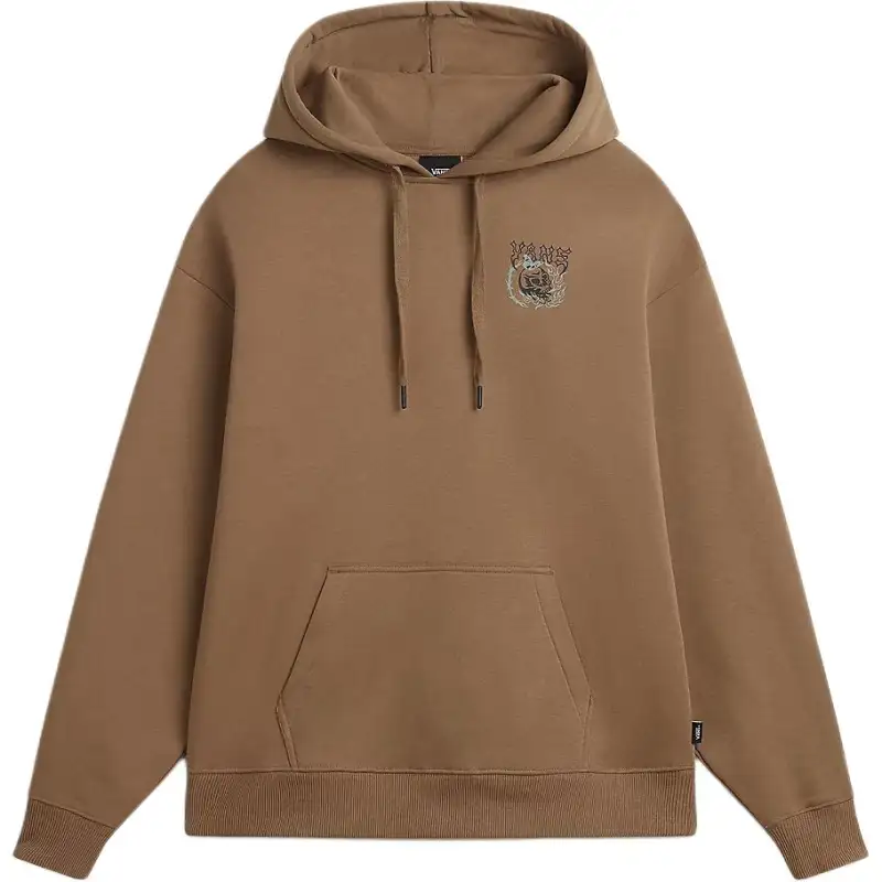 Vans Sweatshirts Women's Brown Hooded Moderate Regular