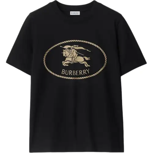 Burberry SS25 Regular T Shirt Women's Black