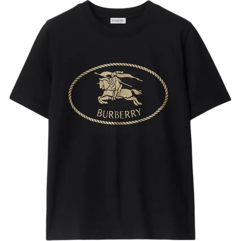 Burberry SS25 Regular T Shirt Women's Black