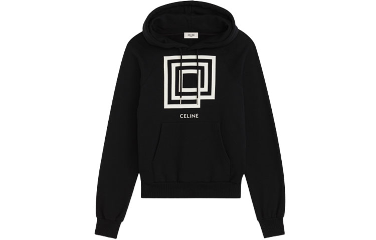 Женские худи CELINE CELINE Logo (черный)
