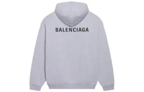 Balenciaga Sweatshirts Women's Gray Hooded Moderate Other