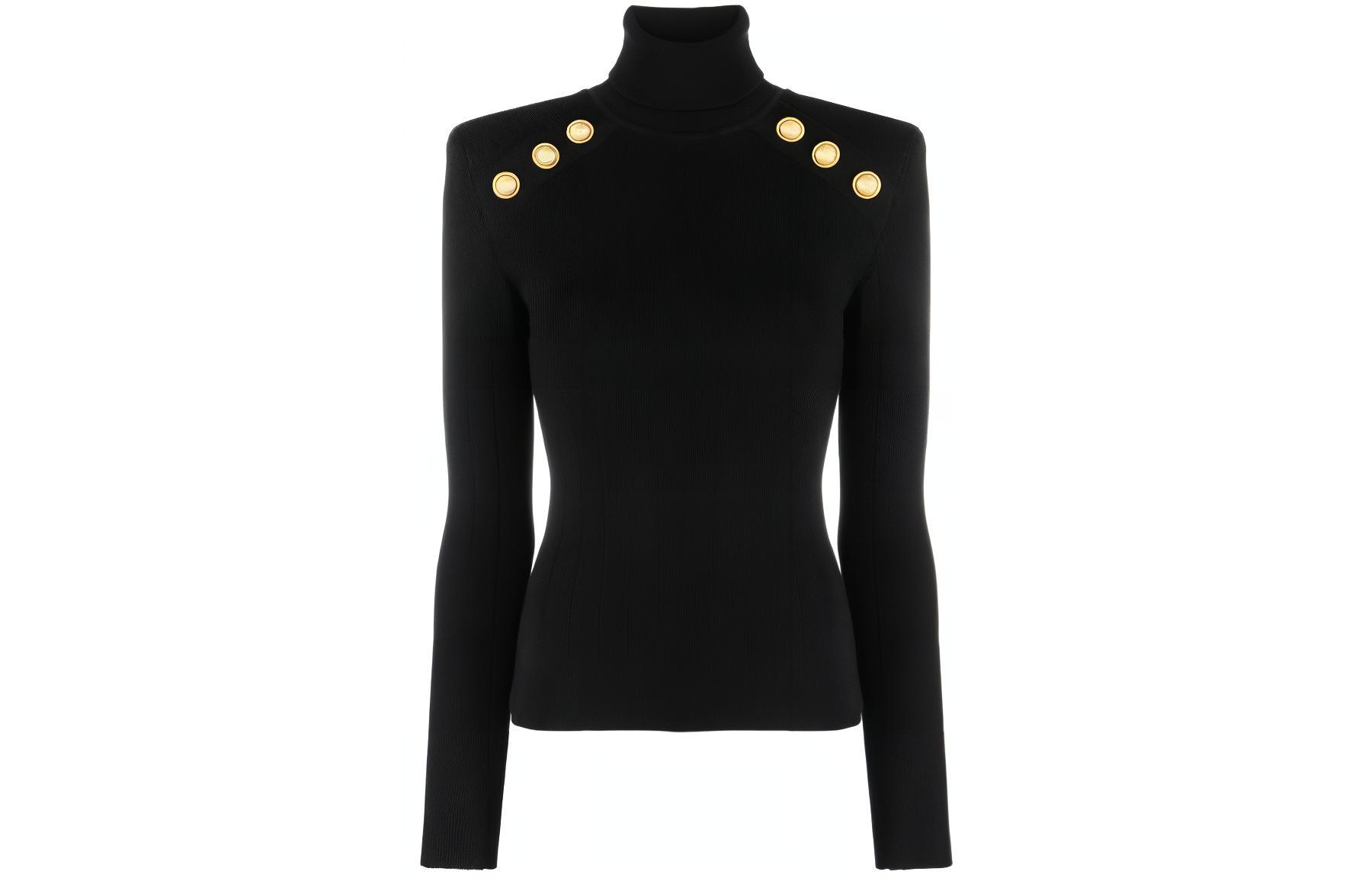 Женский свитер BALMAIN BALMAIN (черный)