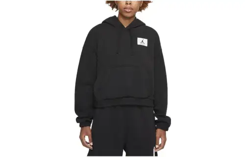 Jordan Sweatshirts Women's Black Hooded Moderate Other