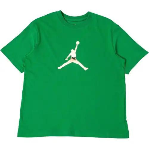 Jordan Drop Shoulder Sleeve T Shirt Women's Green
