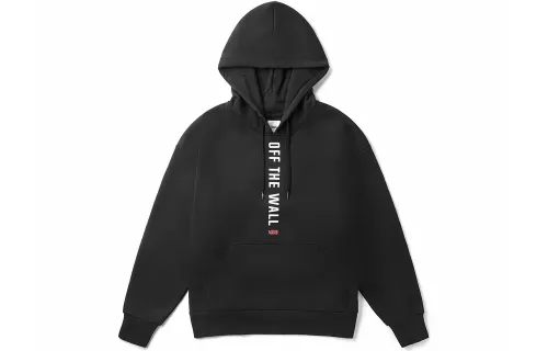 Vans Sweatshirts Women's Black Hooded Moderate Regular