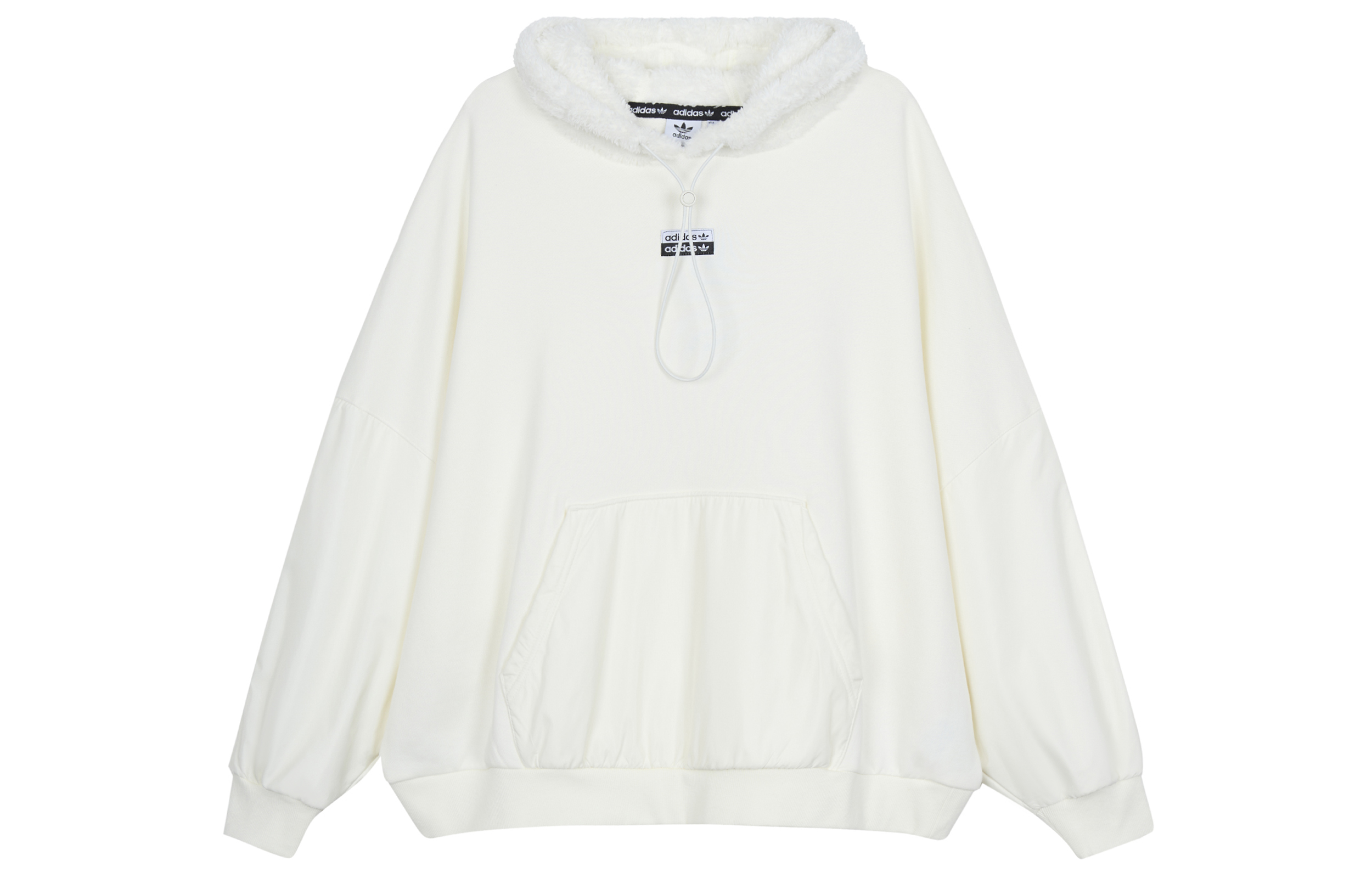 Женское худи adidas originals (белое)