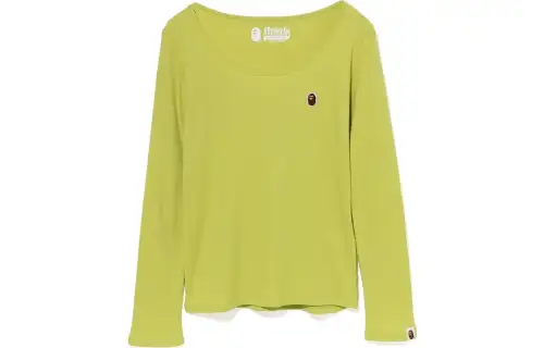 A BATHING APE T Shirts Women's Crew Neck Moderate Straight Fit
