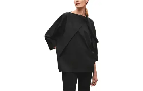 HERMES Shirts Women's Black Moderate