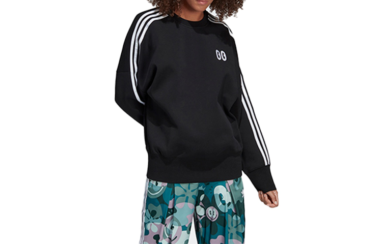 Женские худи adidas originals (черный) — фото 3