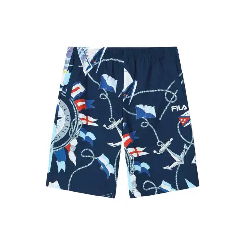 FILA Casual Shorts Men's All Over Print