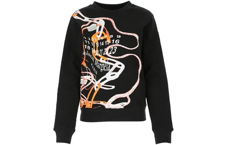 Maison Margiela Logo Print Sweatshirt