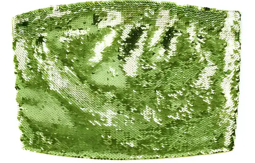 LOEWE Sequin Bustier Top 'Aniseed Green'