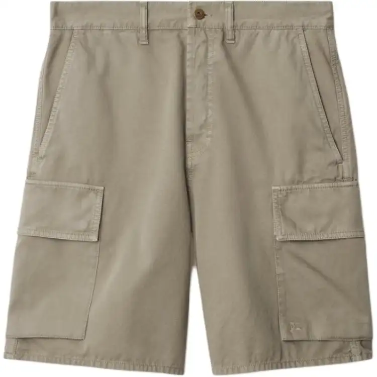 Burberry Casual Shorts Men's Gray Green