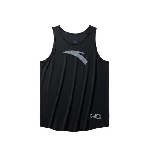 Anta Basketball Collection Basketball Jersey Men's Basic Black