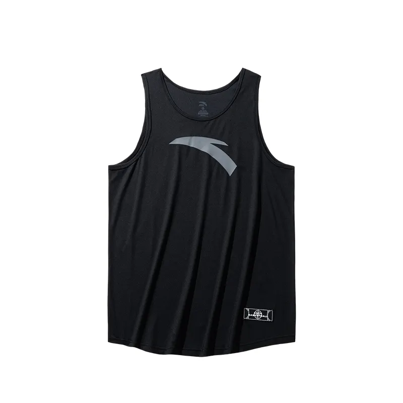 Anta Basketball Collection Basketball Jersey Men's Basic Black