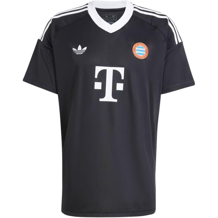 Adidas Originals FC Bayern 24/25 Third Goalkeeper Soccer Jersey Men’s Black