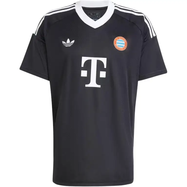 Adidas Originals FC Bayern 24/25 Third Goalkeeper Soccer Jersey Men's Black