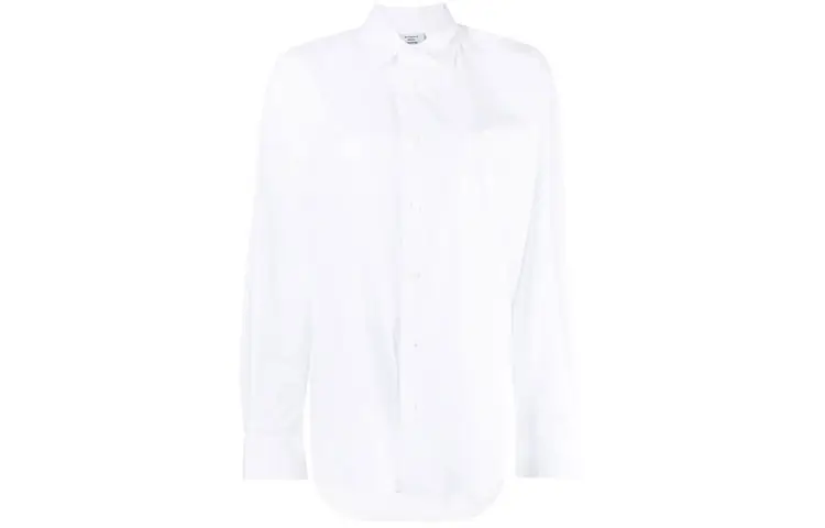 Vetements Shirts Women's White Pointed Collar Moderate Other