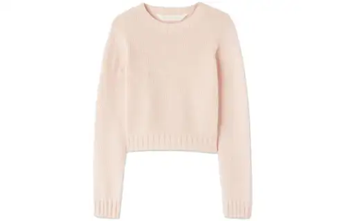 Palm Angels curved-logo wool-blend jumper