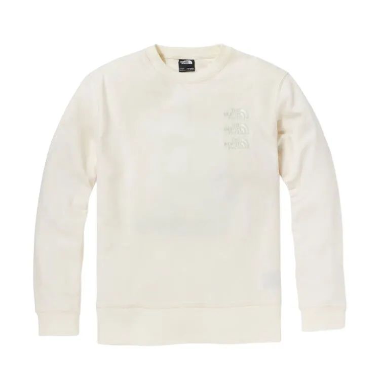 THE NORTH FACE Sweatshirts Women's Ecru Crew Neck Moderate Other