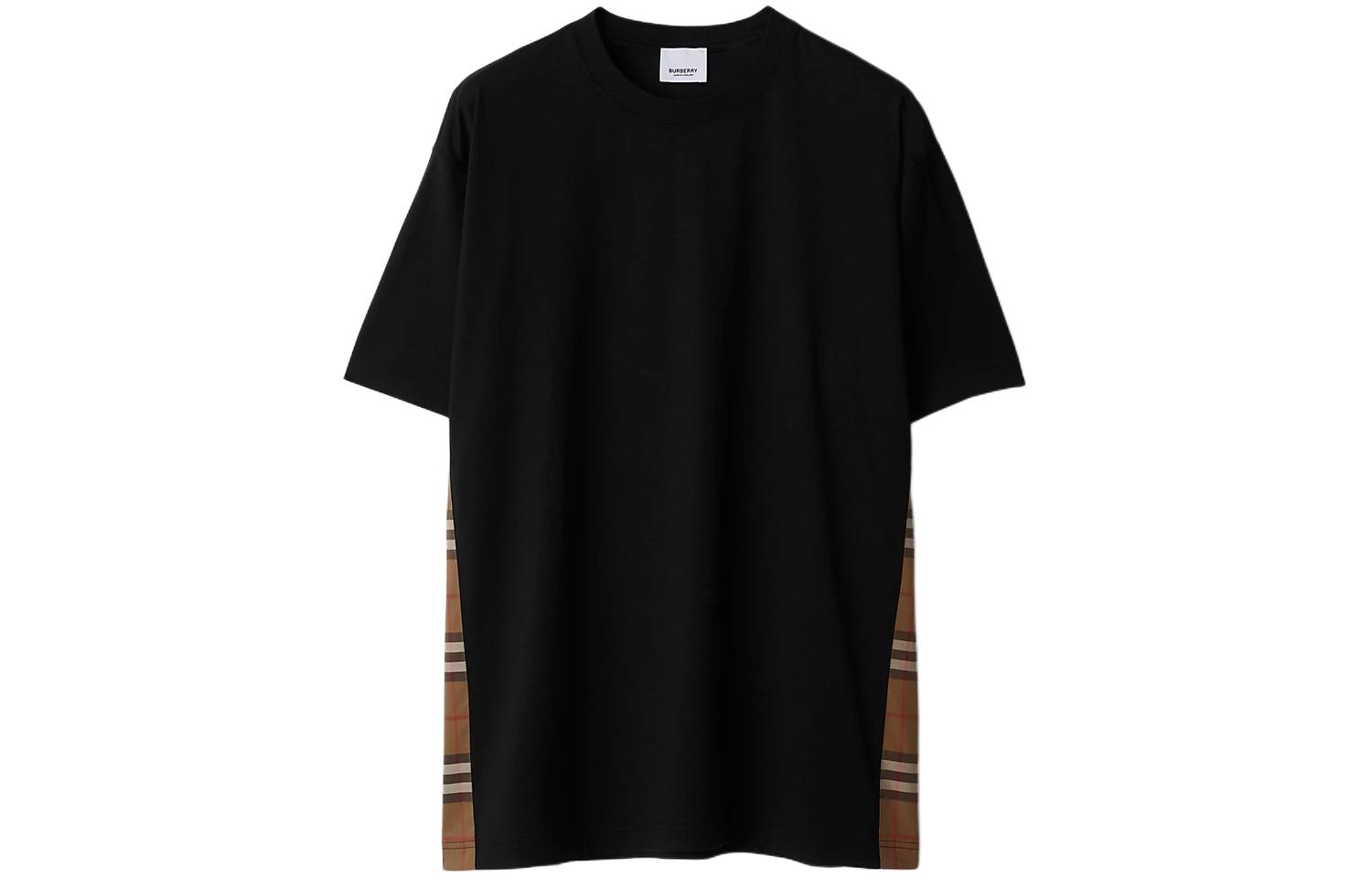 Женская футболка Burberry Burberry SS24 T (черная)
