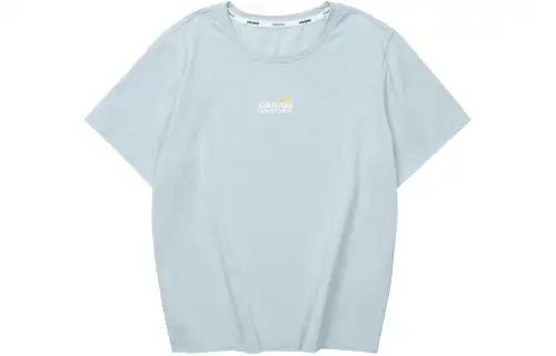 Skechers Drop Shoulder Sleeve T Shirt Women's Sunny Mountain Blue