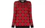 【Previous Season】Interlocking G crew-neck jumper
