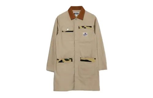 A BATHING APE Shirts Women's Square Collar Moderate Workwear
