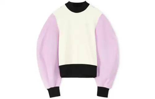 LOEWE Sweatshirts Women's White Crew Neck Moderate Regular