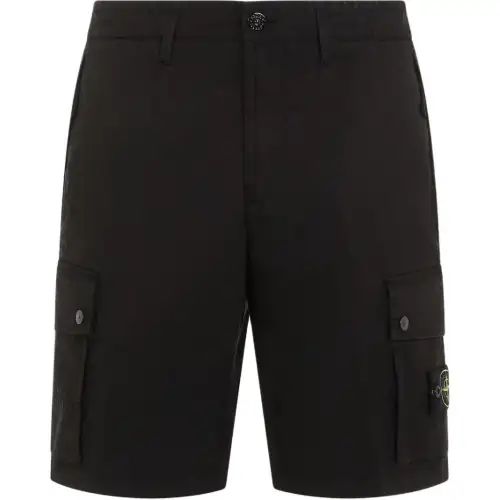 STONE ISLAND Compass Patch Bermuda Shorts