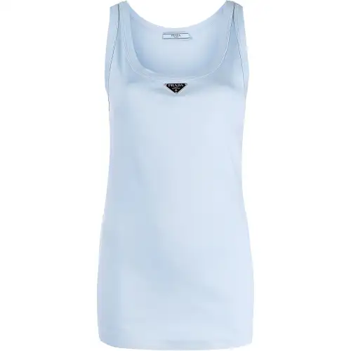 PRADA Camisoles Women's Light Blue Moderate Other
