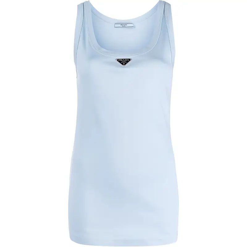 PRADA Camisoles Women's Light Blue Moderate Other
