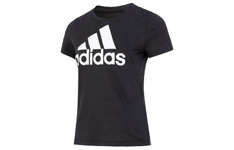 Adidas Set in Sleeve T Shirt Women's Black