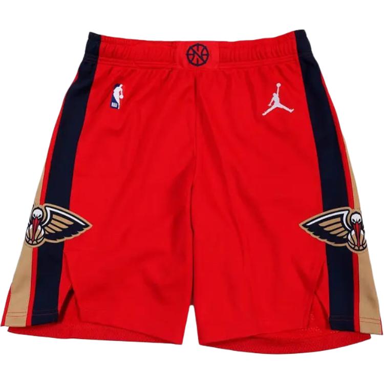 Jordan New Orleans Pelicans Basketball Shorts Men’s Red